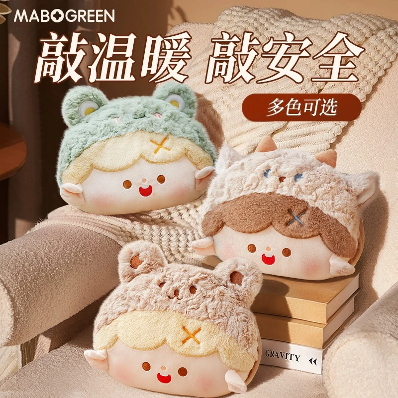 正品防爆热水袋暖手神器加厚秋冬插手式暖肚暖水袋送女朋友暖水袋