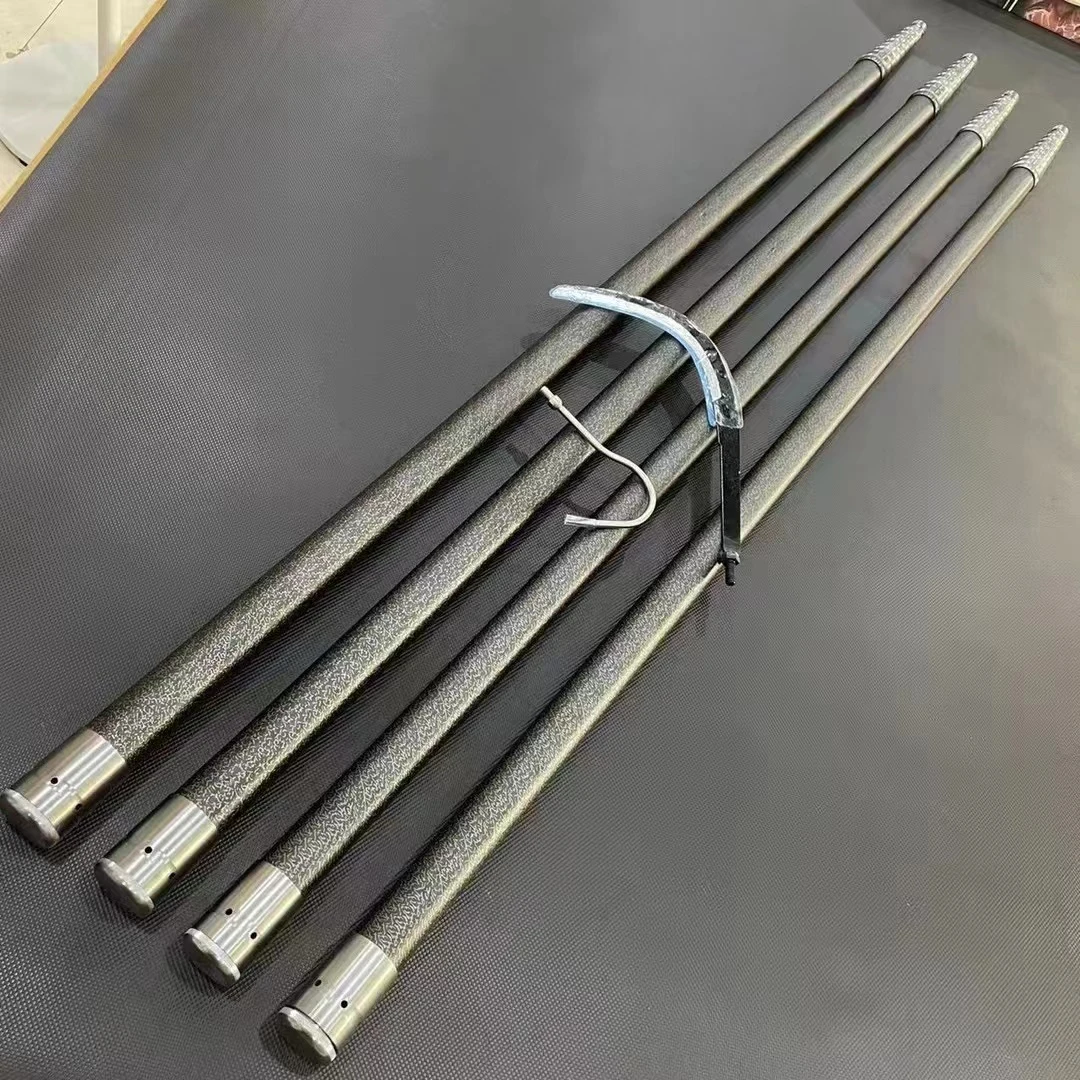 加长碳素伸缩杆槟榔杆打松塔打冬青抄网杆捅蜂窝杆摘果杆打窝杆