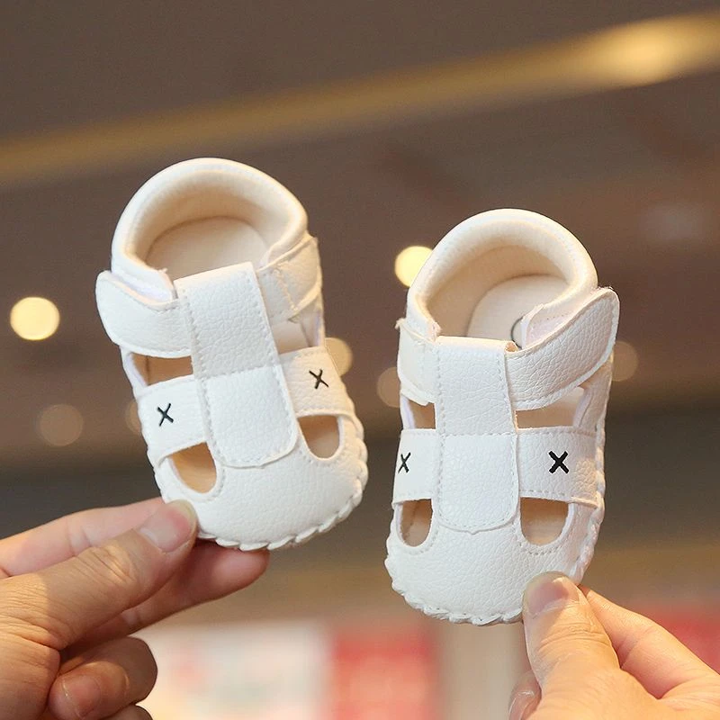 宝宝凉鞋机能鞋6-12个月婴儿鞋一岁鞋子学步鞋软底防滑宝宝童鞋女