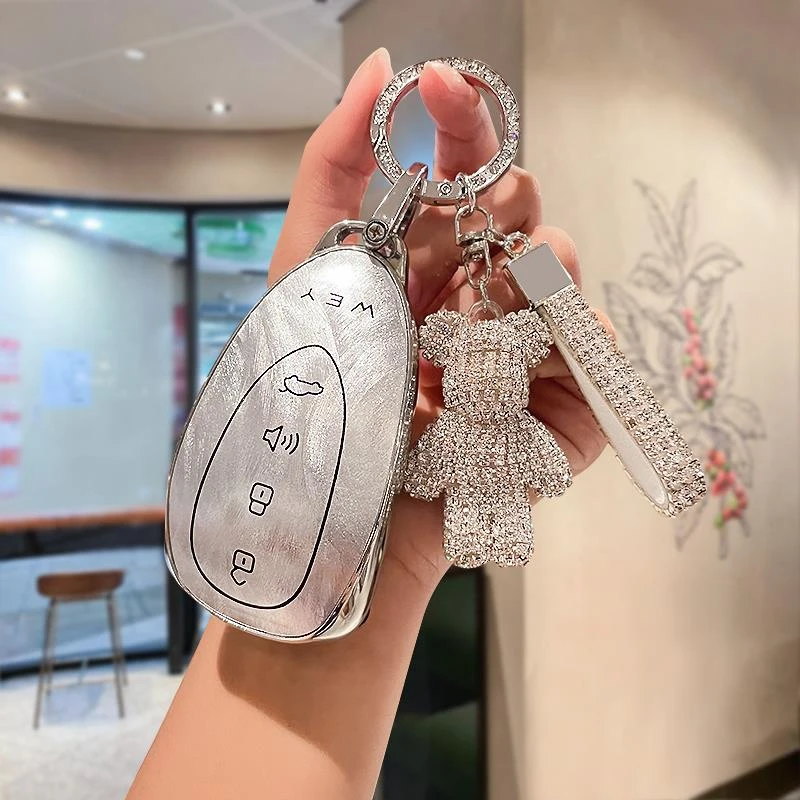 魏牌蓝山钥匙套高山女phev专用拿铁wey魏派摩卡dht汽车壳扣2024款