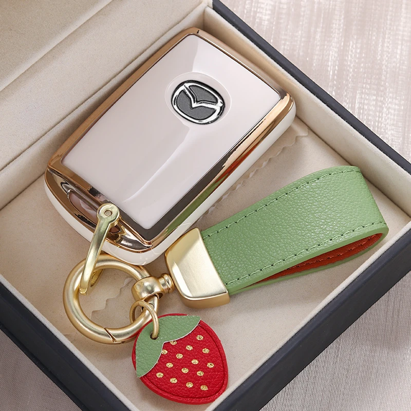 马自达3昂克赛拉钥匙套cx5阿特兹cx30车cx4壳cx8扣女2022款次世代