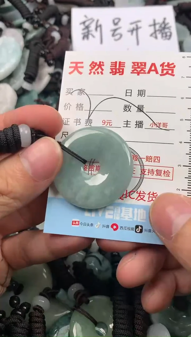 【闪购商品】翡翠颈饰未镶嵌1