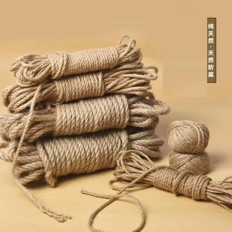 麻绳铁锅把手防烫绳防阻燃复古麻绳DIY麻绳编织绳子