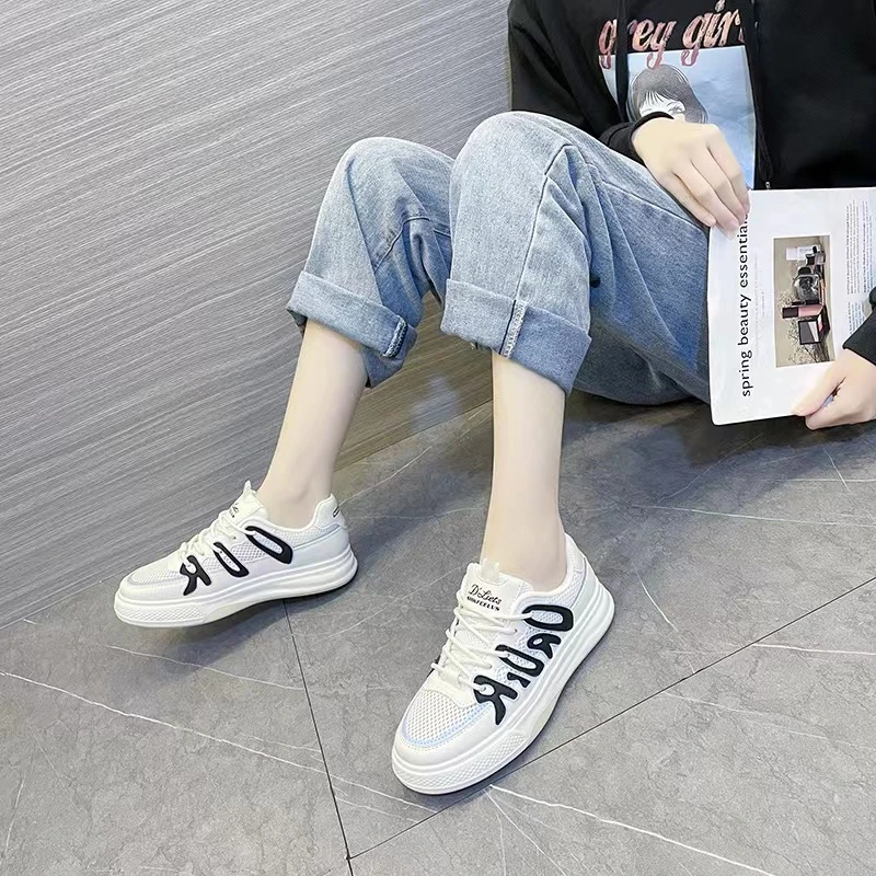 高品质断码清仓女鞋休闲时尚百搭厚底【偶有微瑕 介意勿拍】平底