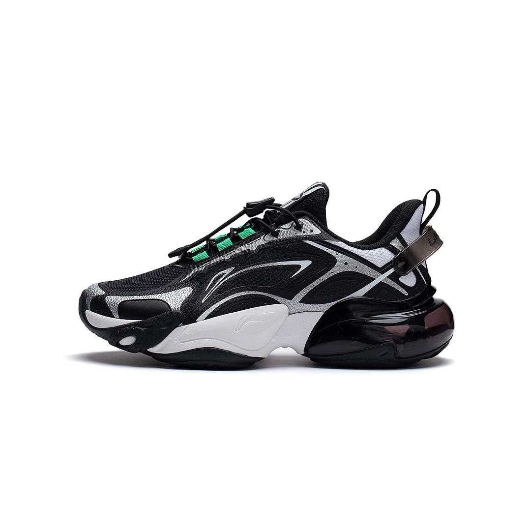 李宁儿童休闲鞋男女童中大童新款星云时尚经典复古春季运动鞋