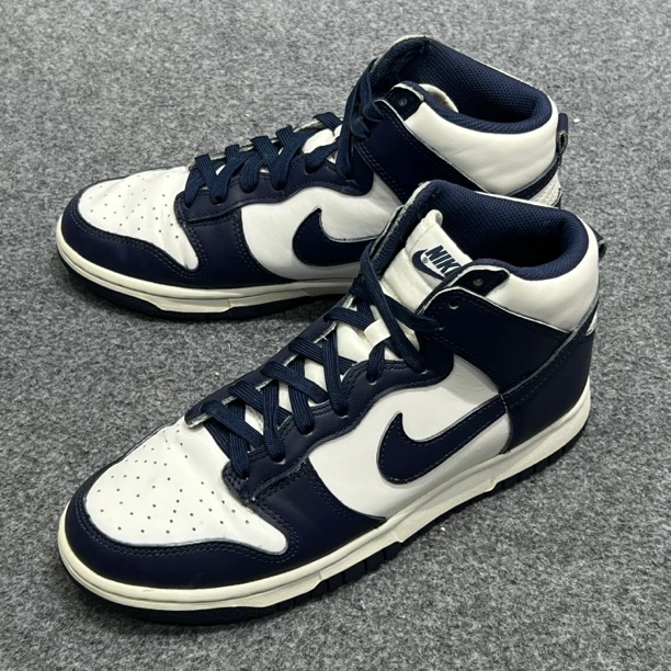 40.5码/NIKE DUN HIGH白蓝配色 高帮板鞋