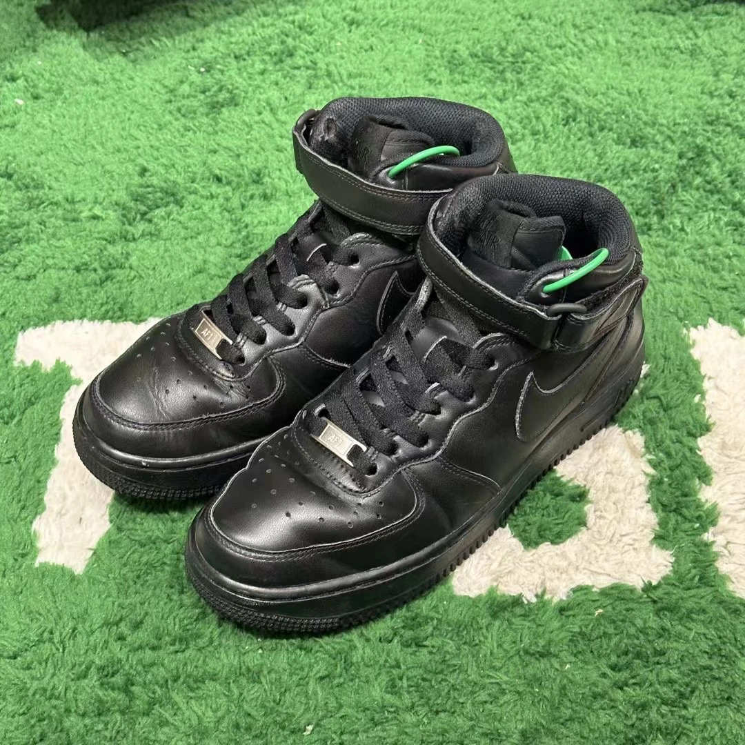 39码/ Nike AF1 黑武士 高帮板鞋 公价999