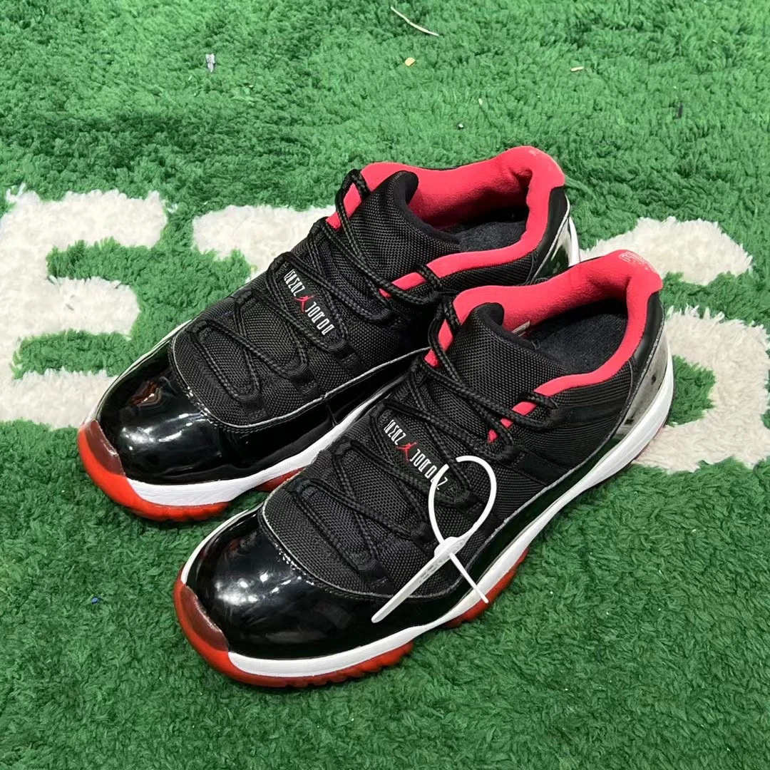 45码/ Air Jordan  11 黑红 低帮篮球鞋 公价2749