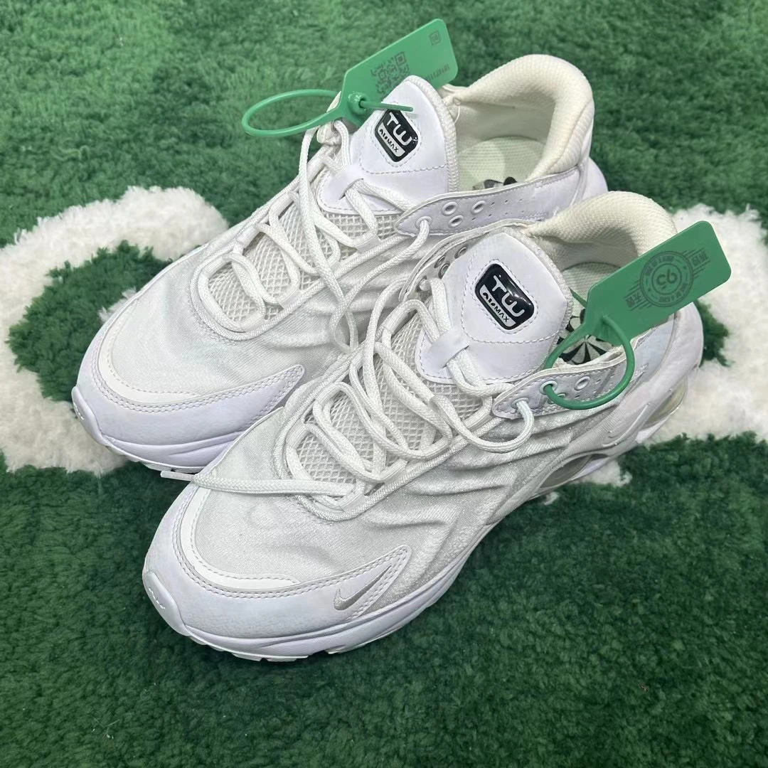 40.5码/NIKE AIRMAX TW纯白 低帮跑鞋 清