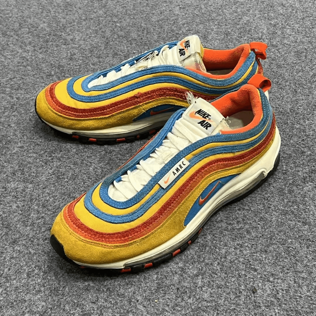 45码/BIKE AIRMAX97黄色 低帮跑鞋