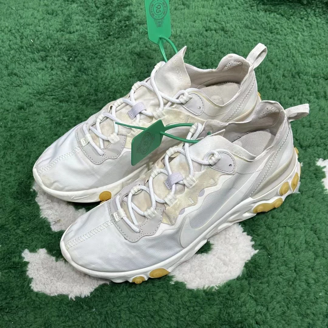 42.5码/ Nike React 灰白 低帮跑鞋 公价499