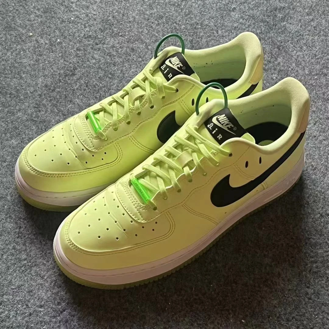 40码/AF1荧光绿配色 低帮板鞋 公价1499