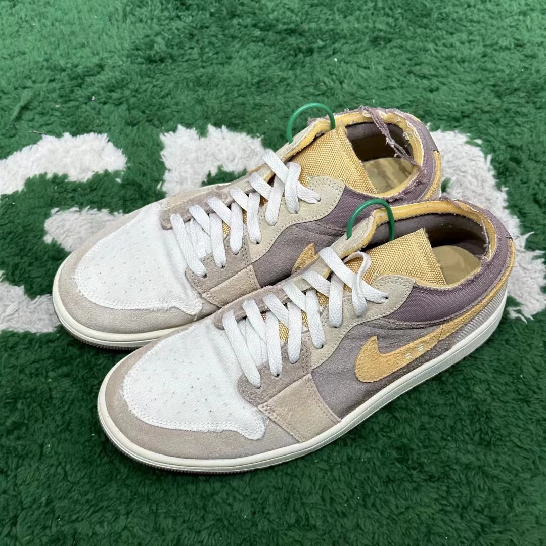 42码/ AJ 1 Low 灰橙 低帮篮球鞋 公价699 1012