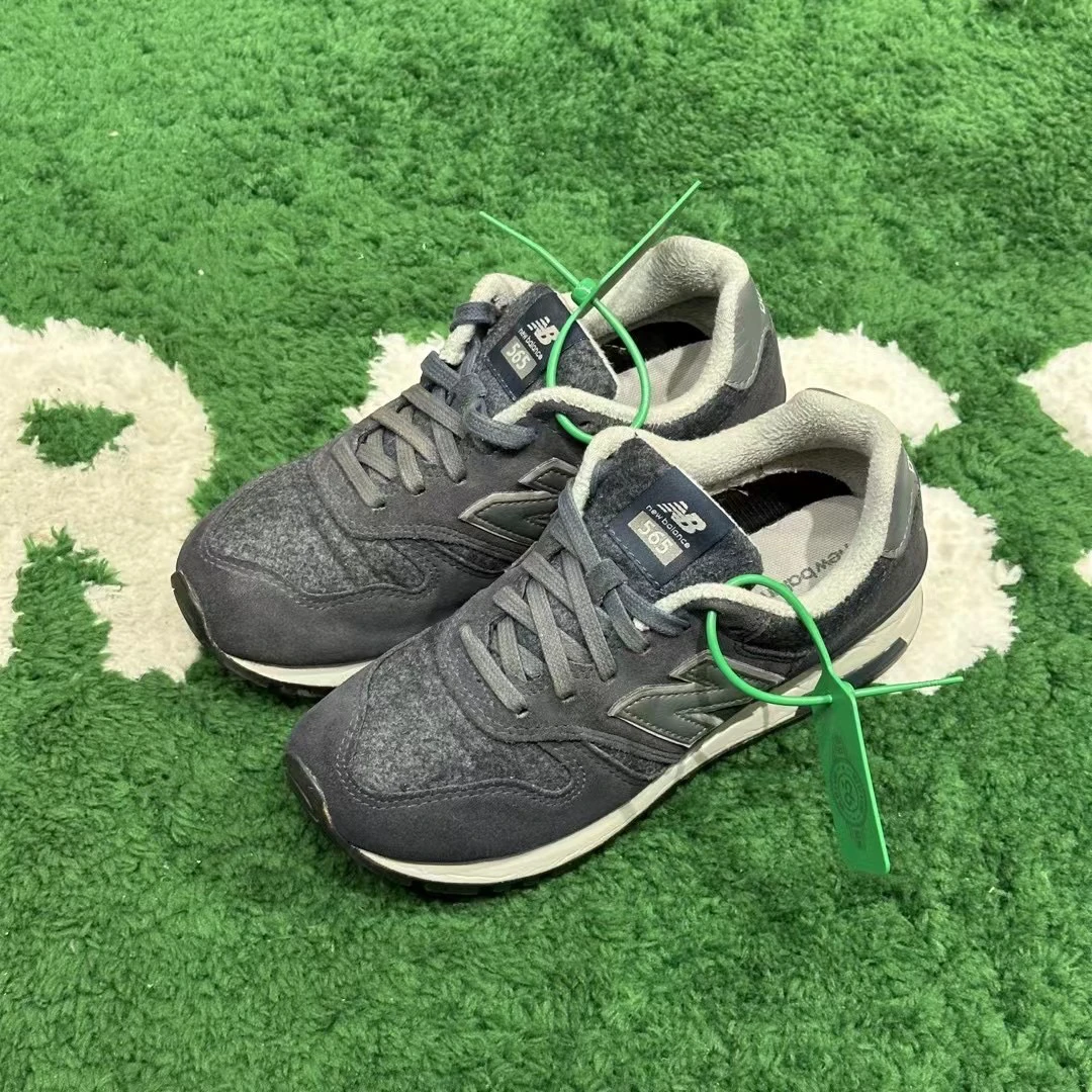 37码/ New Balance 565 藏蓝灰 低帮跑鞋 公价389 ML565BG