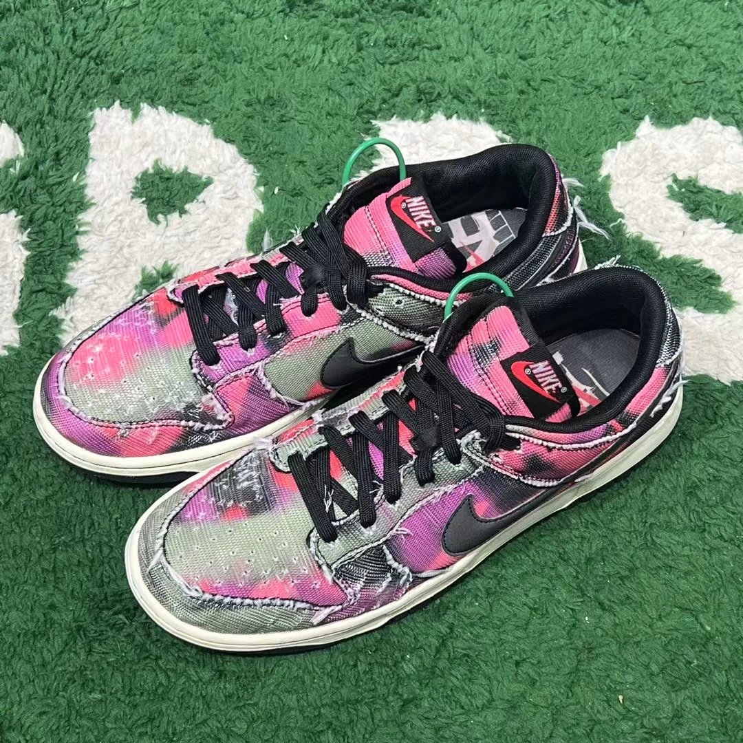 44码/ Nike Dunk 黑紫 低帮板鞋 公价919