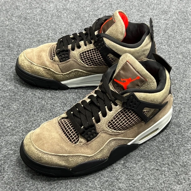 42.5码/NIKE AIRJORDAN4 褐色 低帮篮球鞋