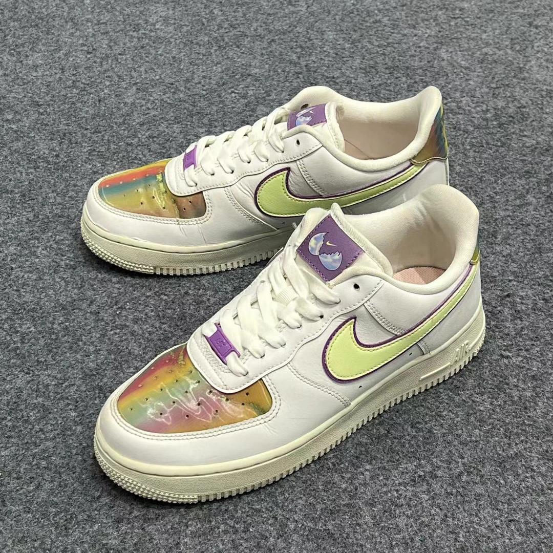 39码/NIKE AIRFORCE1炫彩 低帮板鞋