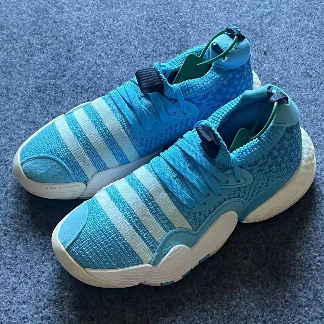 39码/ADIDAS 特雷杨 白蓝 低帮篮球鞋 公价999 HO6479