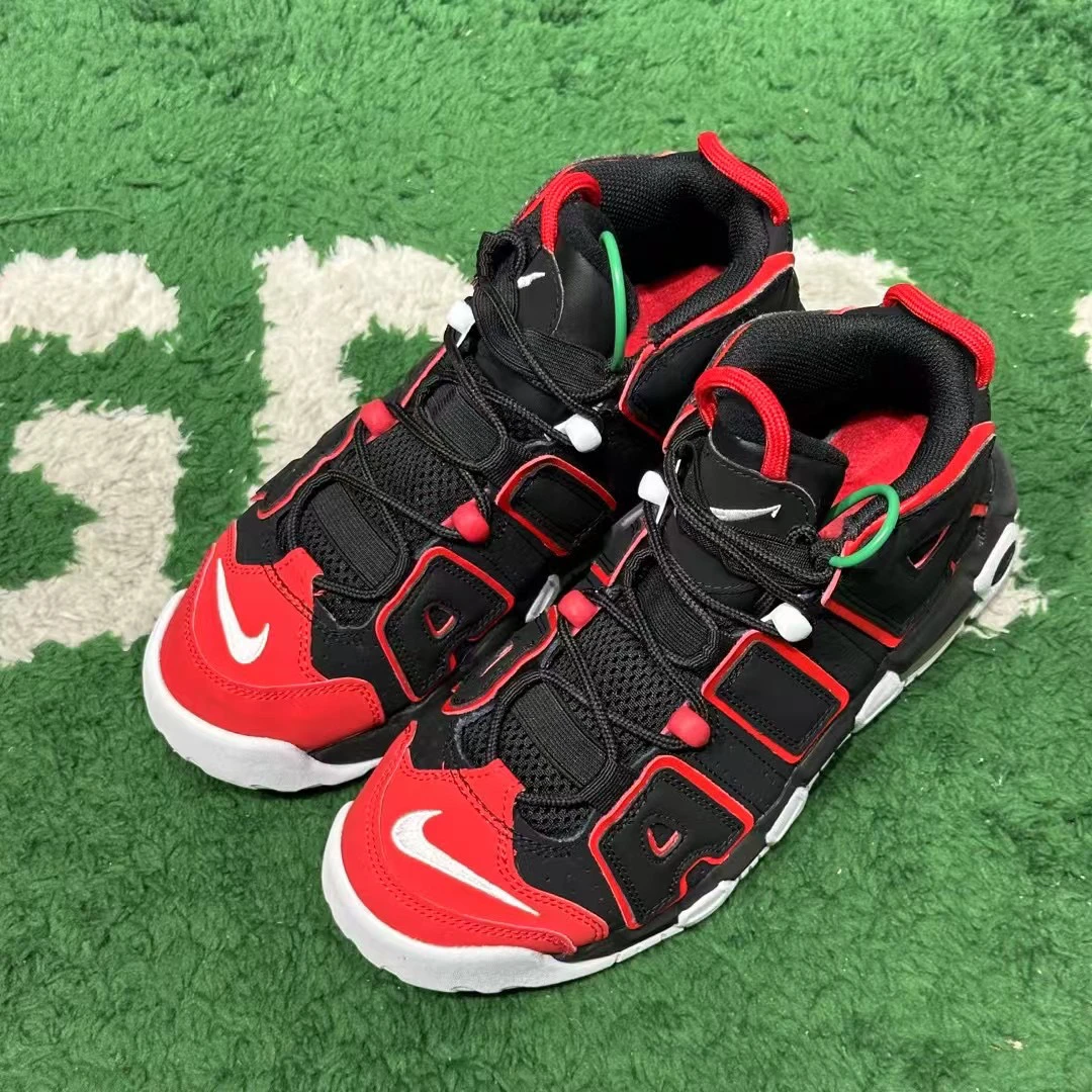 38.5码/ Nike 皮蓬 黑红 高帮篮球鞋 公价899 FB1344