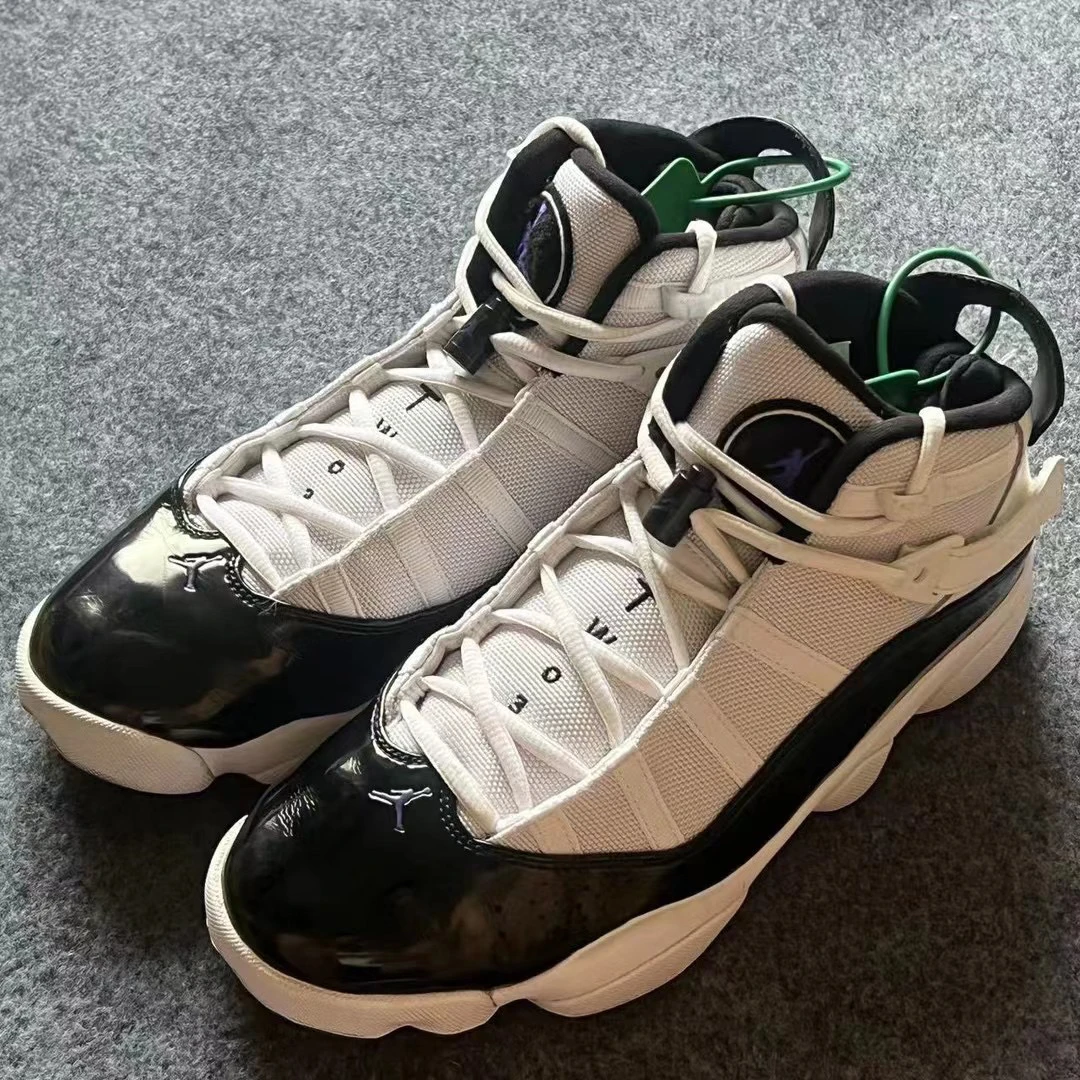 43码/AJ6六冠王黑白配色 高邦篮球鞋