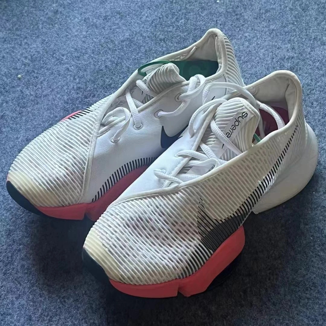 40码/NIKE AIRZOOM SUPERREP 白粉 低帮跑鞋