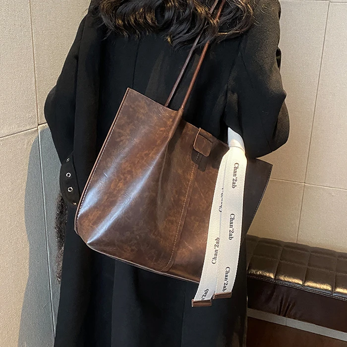 复古丝带托特包BB035-Ka