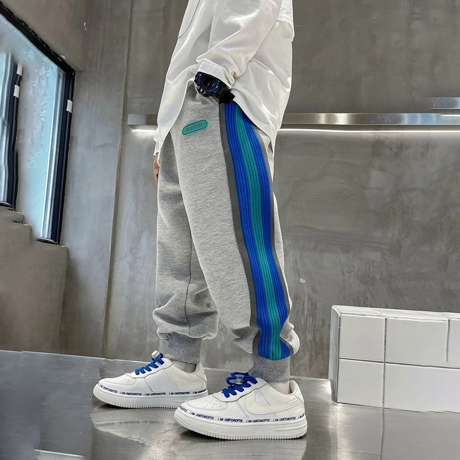 男童裤子清仓款2024新款儿童帅气秋季休闲运动裤中大童宽松休闲裤