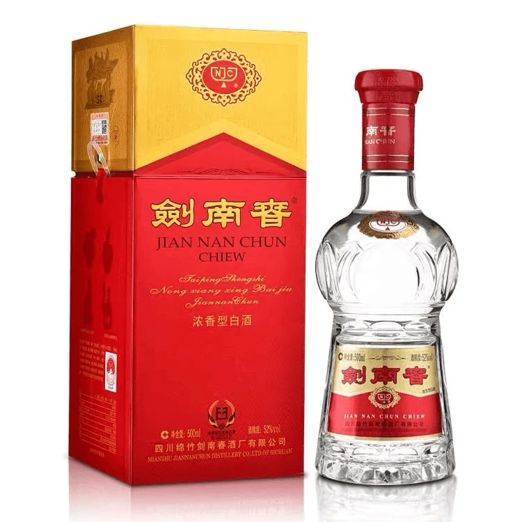 剑南春[直播专享]浓香型白酒52度500ml*1 水晶剑版本随机发52度