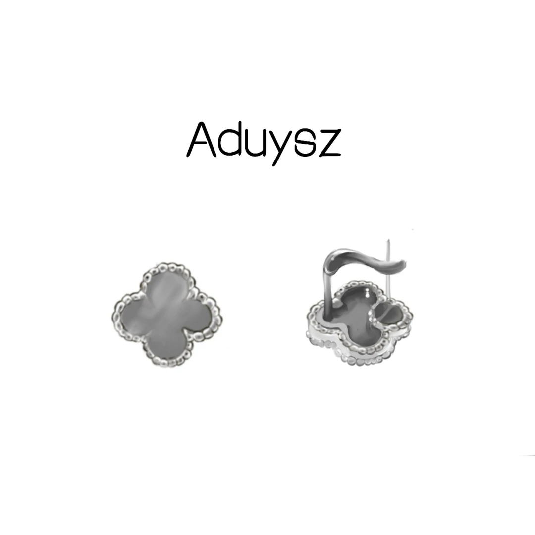 Aduysz 合金仿珍珠耳饰 【单花耳钉】     精致轻奢 气质百搭 双双