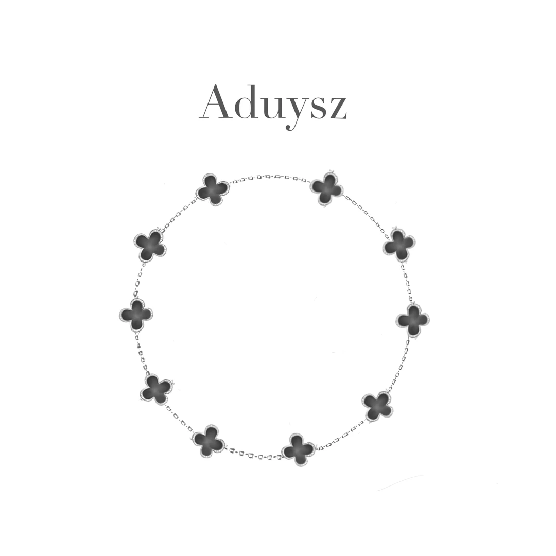 Aduysz 合金仿珍珠项链 【十花项链】 精致轻奢 气质百搭