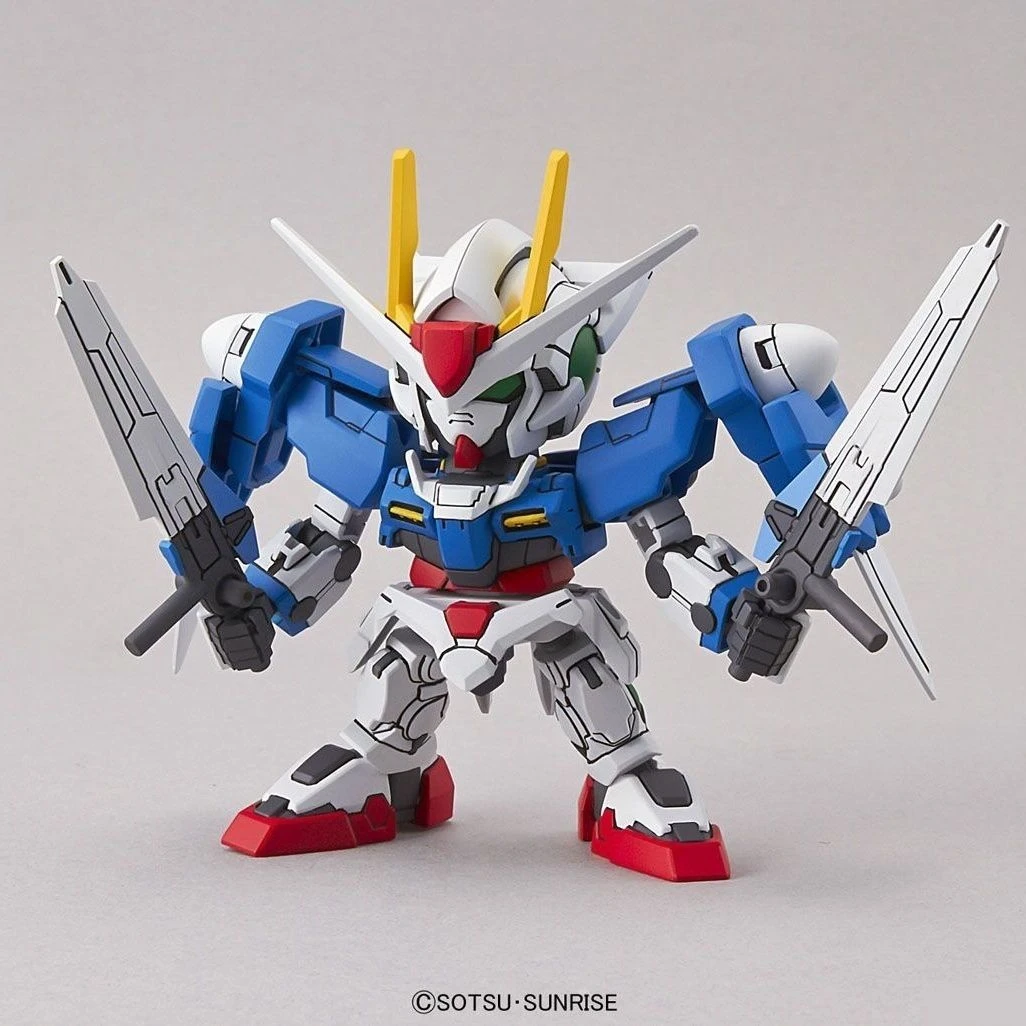 玩具 SD BB EX 008 Q版 00R Gundam 双零 00高达 拼装模型