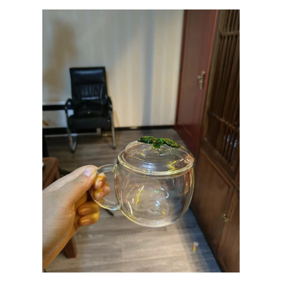 高硼硅小苹果杯家用水杯