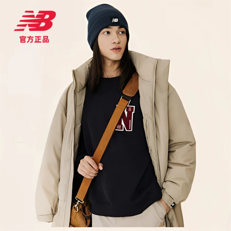NEW BALANCE NB官方秋冬男款防寒保暖鸭绒时尚连帽羽绒服NPD43191