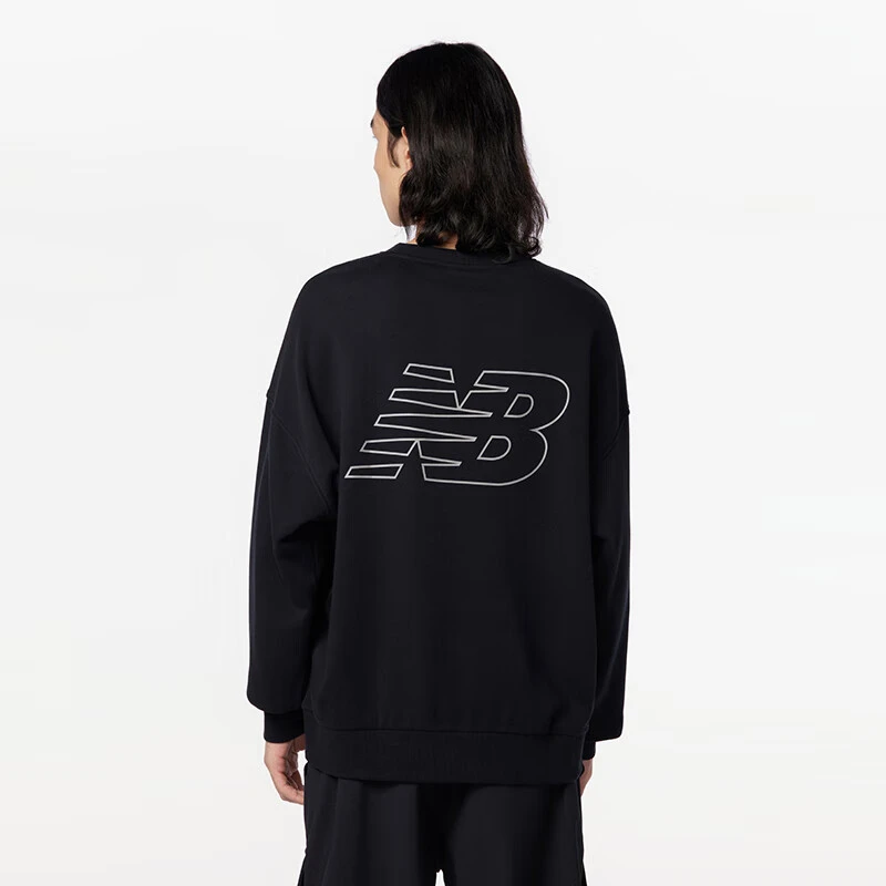 NEW BALANCE NB官方 男款百搭简约休闲舒适卫衣 AMT33344