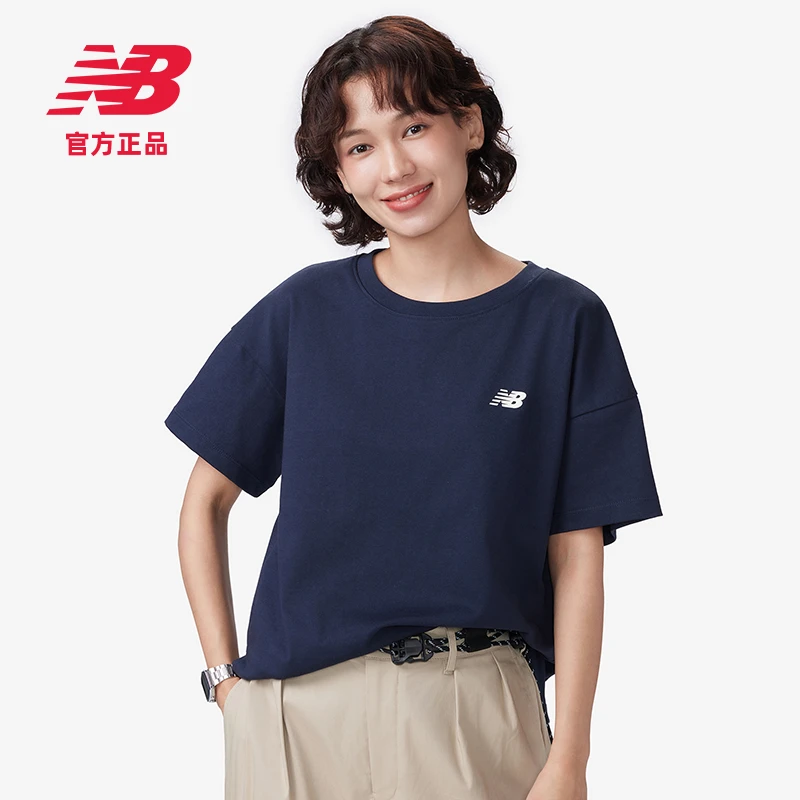 NEW BALANCE NB官方女潮流舒适透气运动休闲圆领短袖T恤 NEE32172