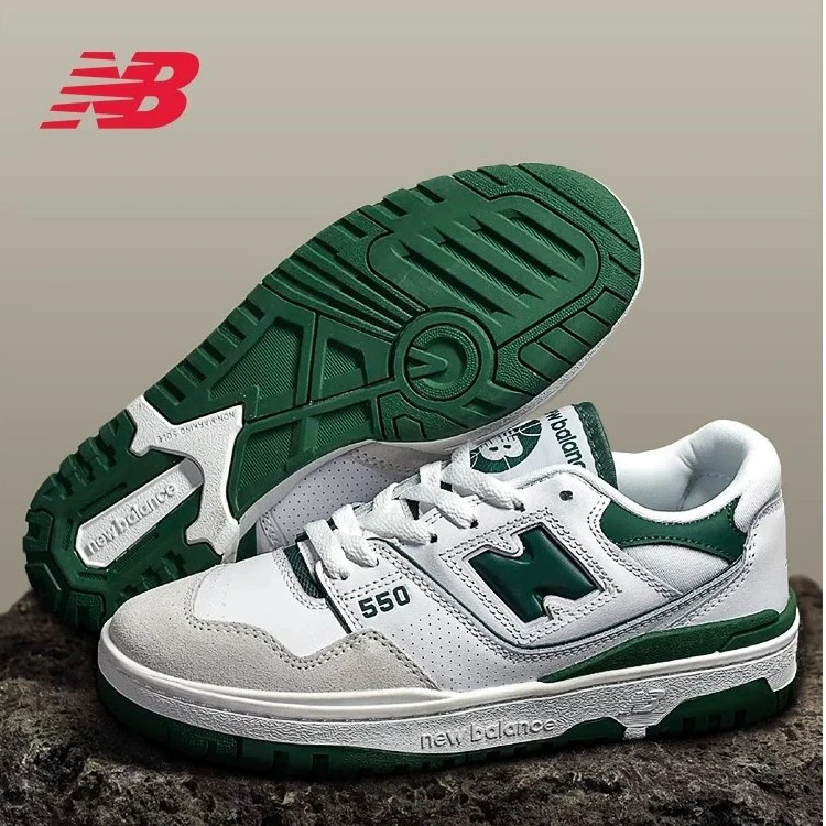 NEWBALANCENB官方 男女同款BB550系列舒适低帮百搭休闲鞋BB550WT1