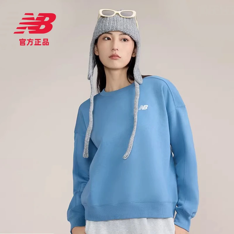 NEW BALANCE NB官方欧若风经典潮流舒适简约百搭休闲卫衣AWT43369