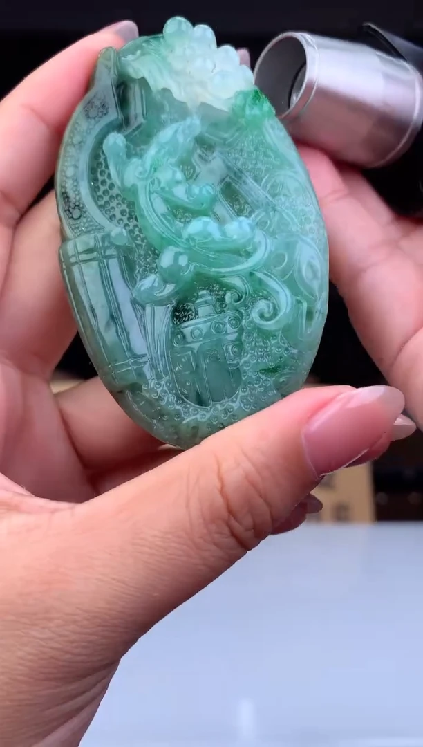 【闪购商品】定制翡翠未镶嵌天然A货翡翠（拍一发一）