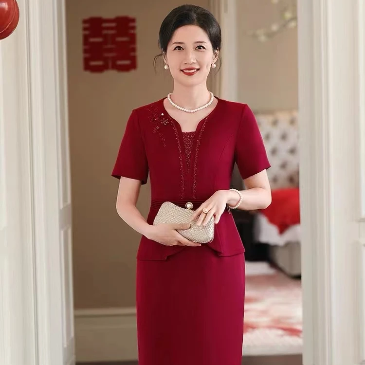 【喜妈妈囍婆婆】吴苏织匠 优雅气质高端旗袍婚宴会大气手工礼服