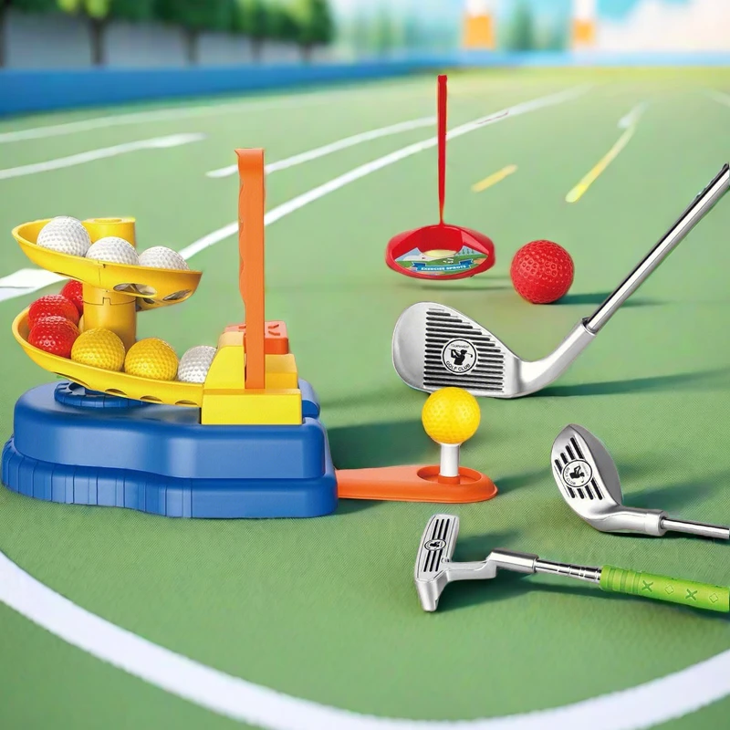 儿童脚踩投放高尔夫球机男女孩玩具益智室外休闲亲子宝宝内外运动