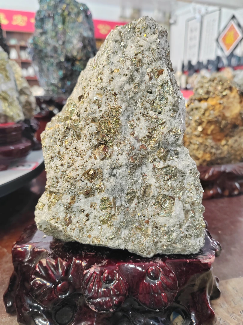 满天星精品金石摆件