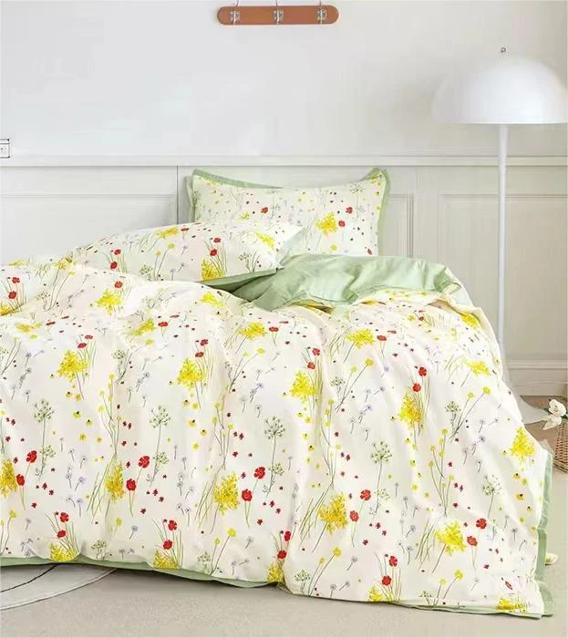 【铭哥家甄选 高端全棉单独被套！】全棉高端单被套可机洗-水墨花草