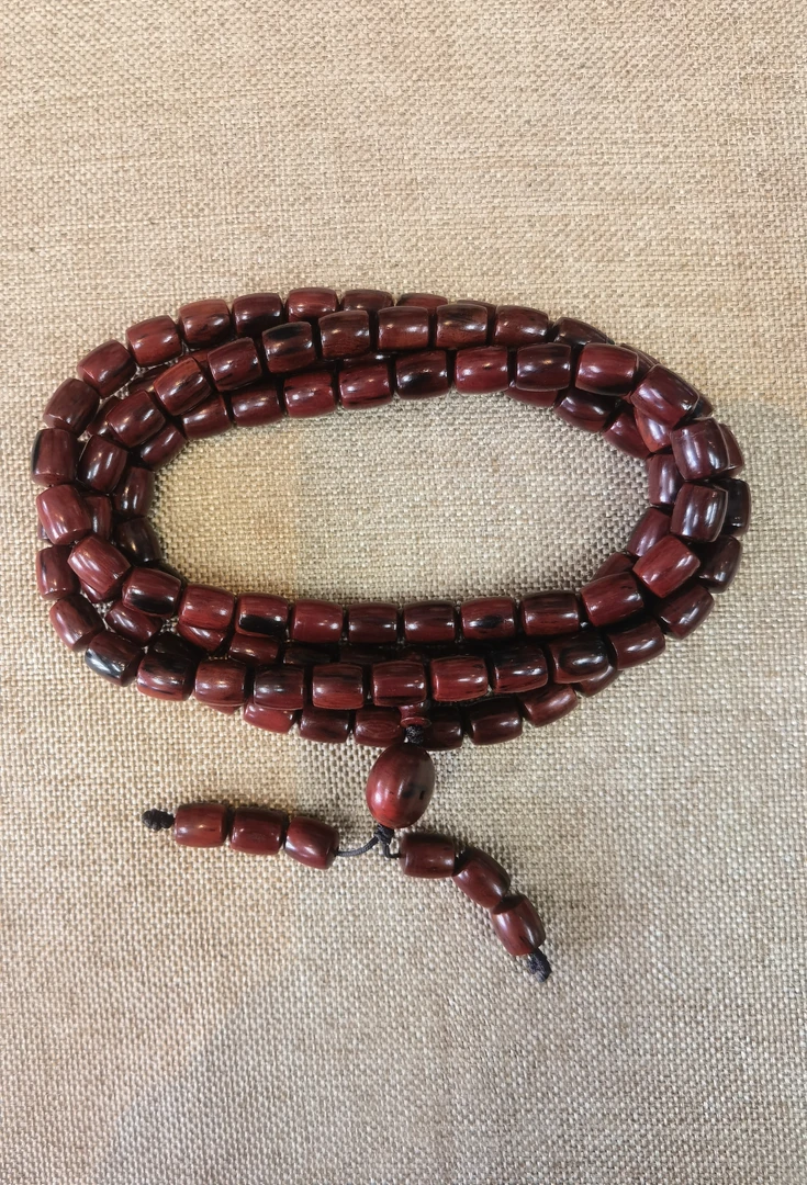 海南迦南香红降降真香手串