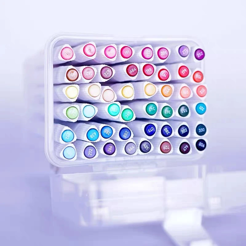 36色三角杆油性马克笔