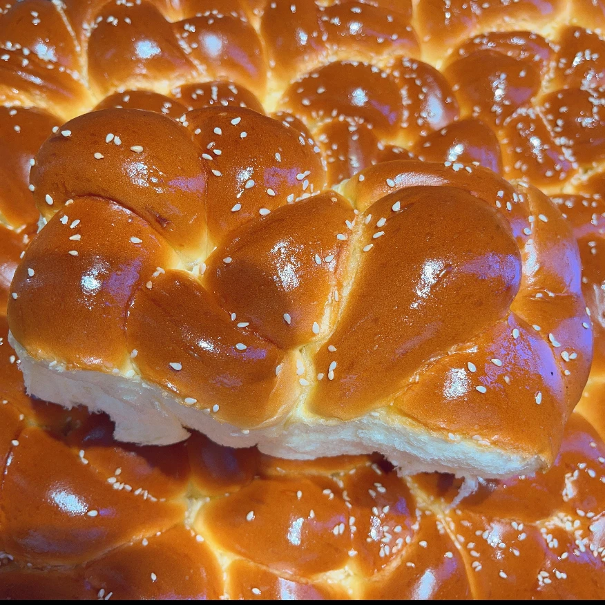 【本芝妈妈推荐】花生油土鸡蛋老式手撕面包牧场鲜奶制作0香精