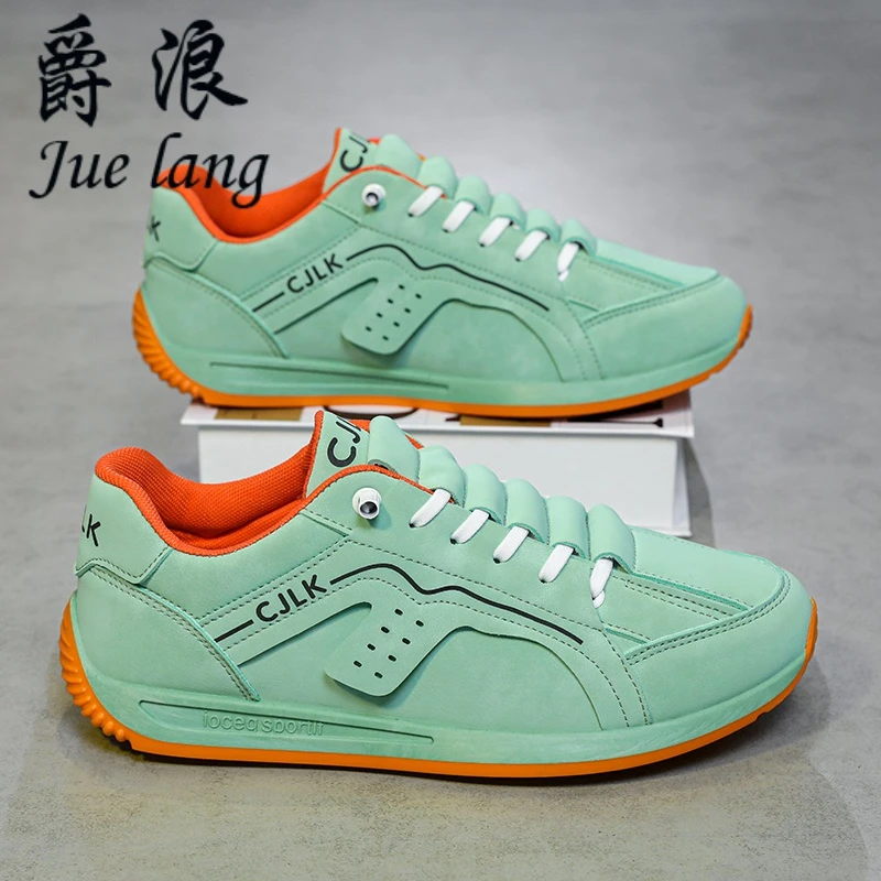 男款男鞋2025新款春季休闲一脚蹬防滑跑步时尚鞋男士百搭运动潮鞋