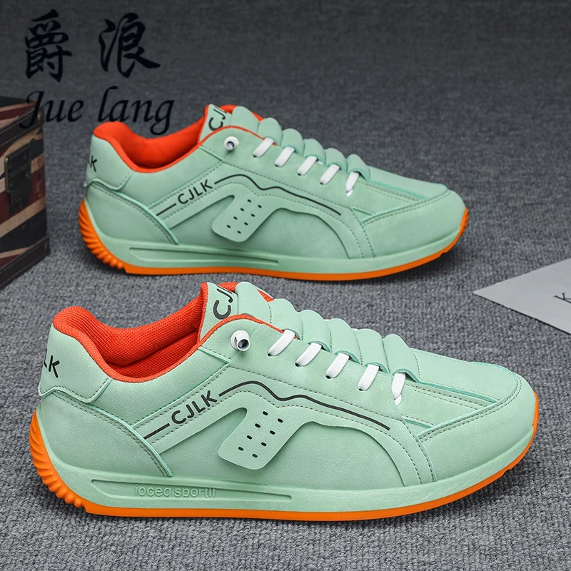 2025时尚男鞋春季休闲鞋新款青少年运动跑步鞋软底户外老爹潮鞋