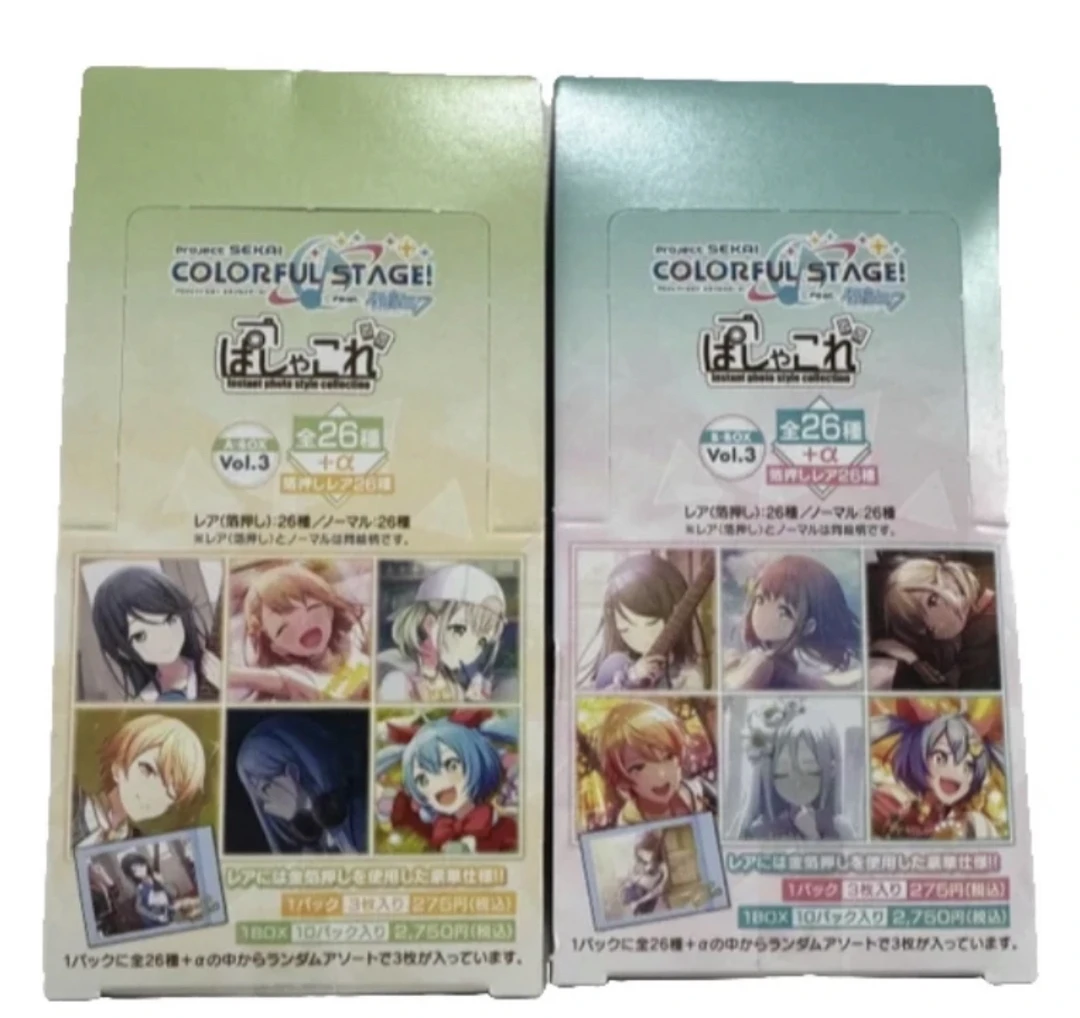 (不参与活动) 初音世界计划拍立得 第三弹A 第三弹B卡牌收藏盲盒