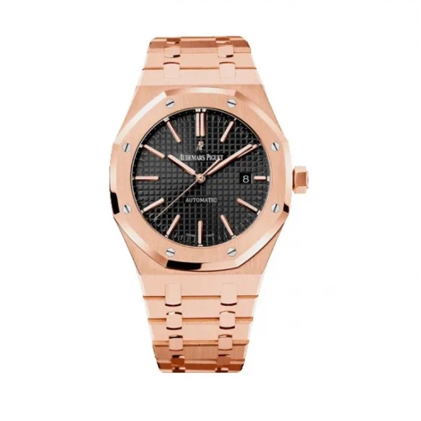 99新 AIPE/爱彼 AIPE爱彼 15400or单表后配金带 机械腕表