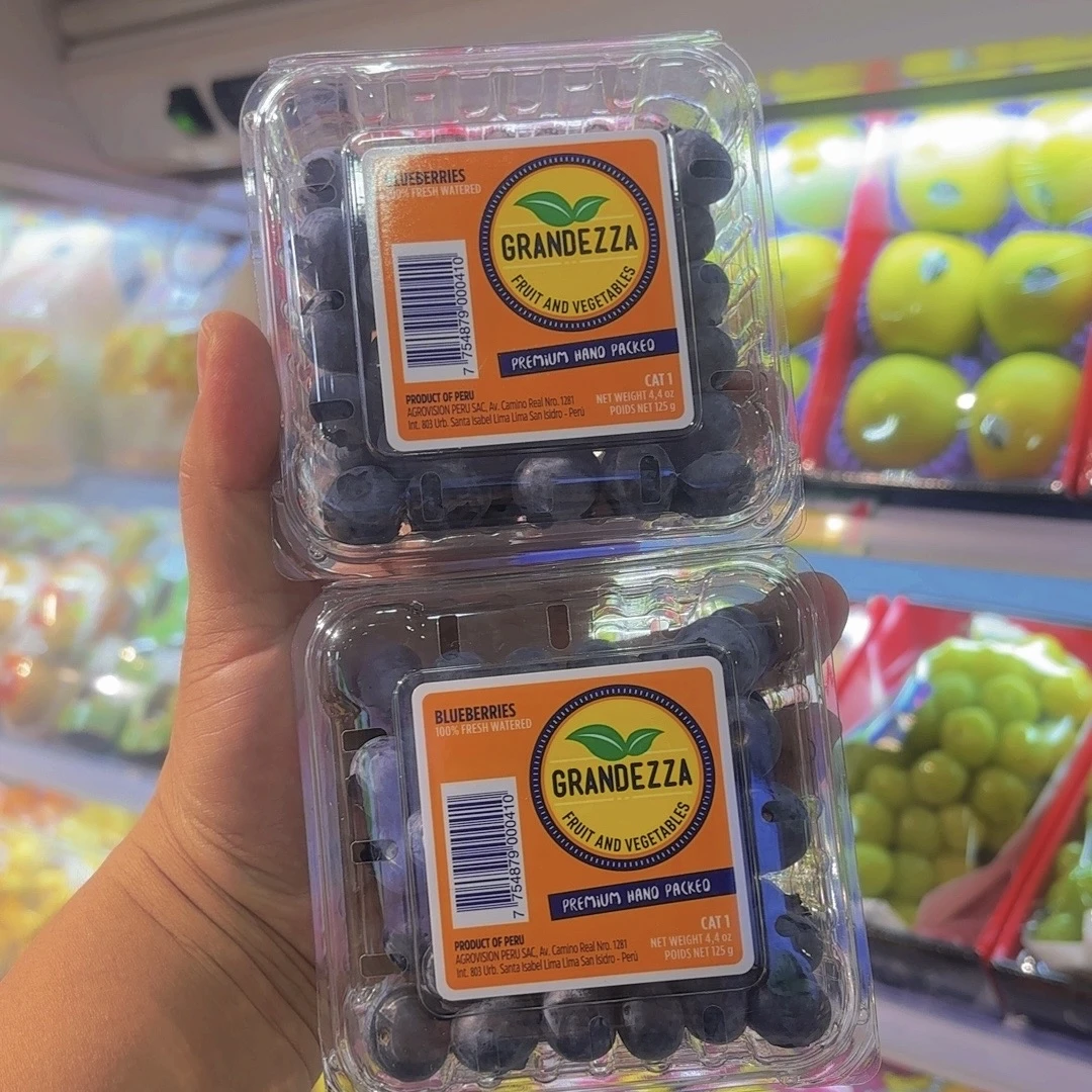 进口蓝莓 果香浓郁 口感酸甜 2盒装